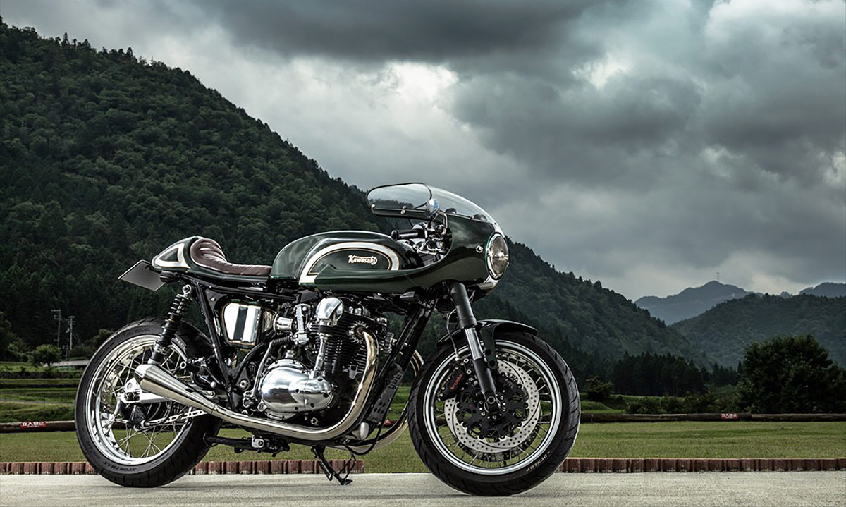 Kawasaki W650 cafe racer