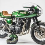 Triumph Bonneville T120 custom rickman