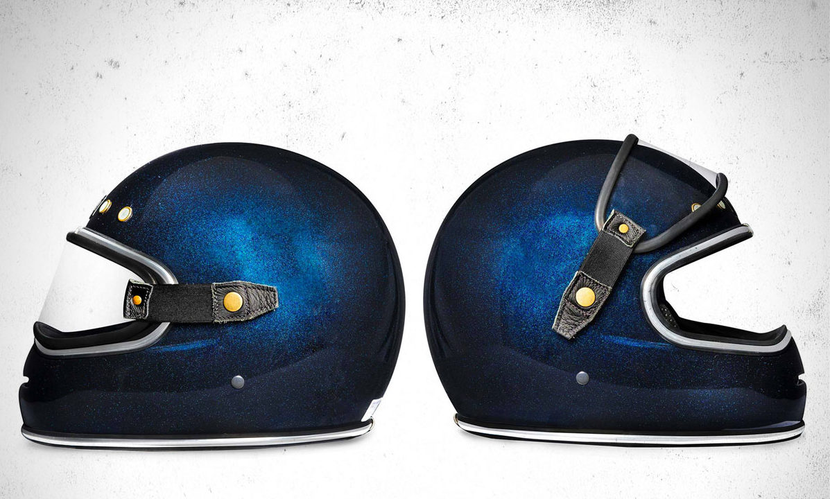 Urban Big Bore Helmet Blue Flake