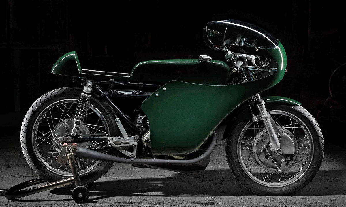 Honda CB175 classic racer by Whitcraft Services