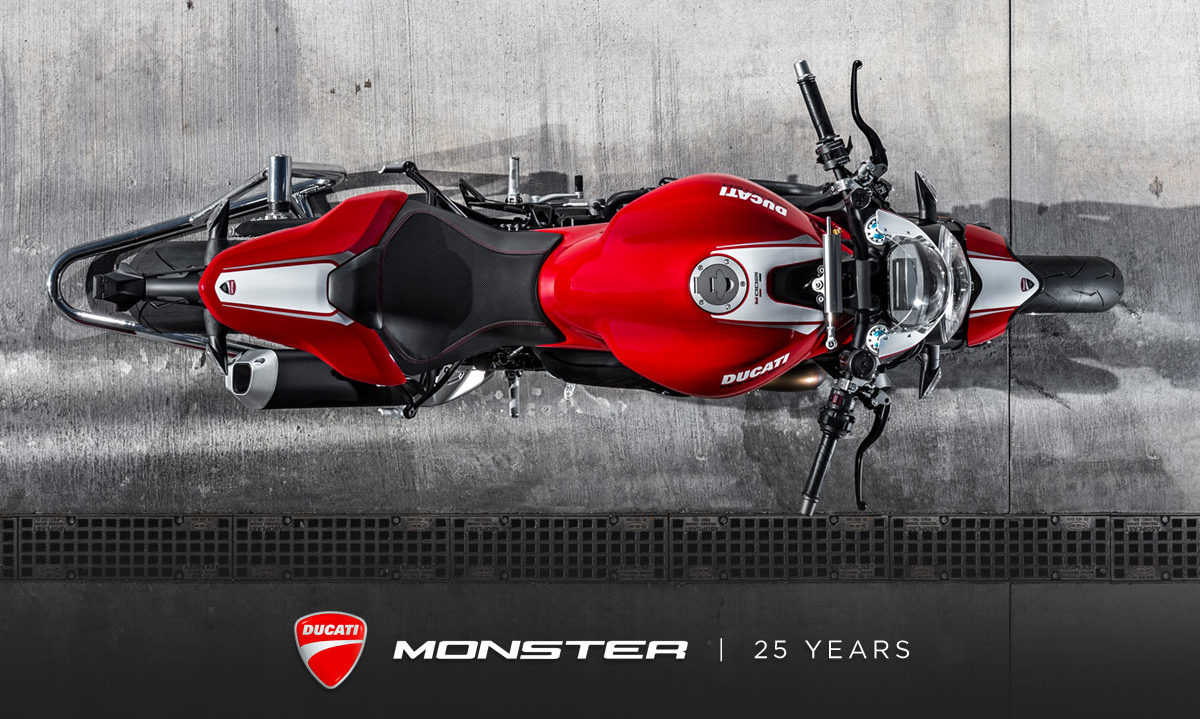 Ducati Monster 25th anniversary story