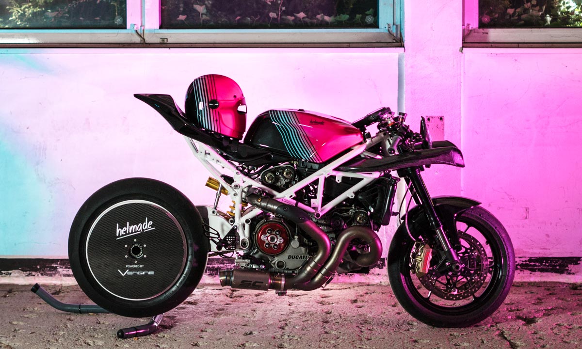 Helmade Ducati 999S Noir