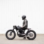 Crooked CB450 cafe racer