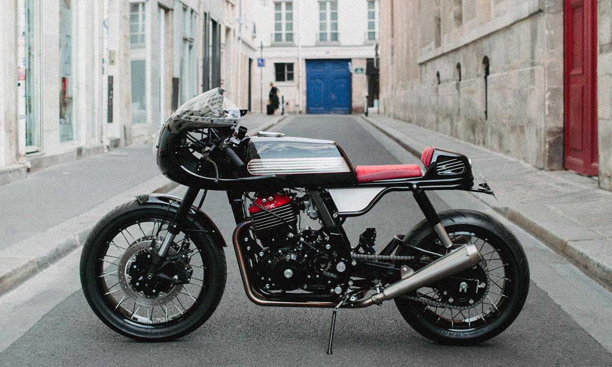 Honda NX650 cafe racer