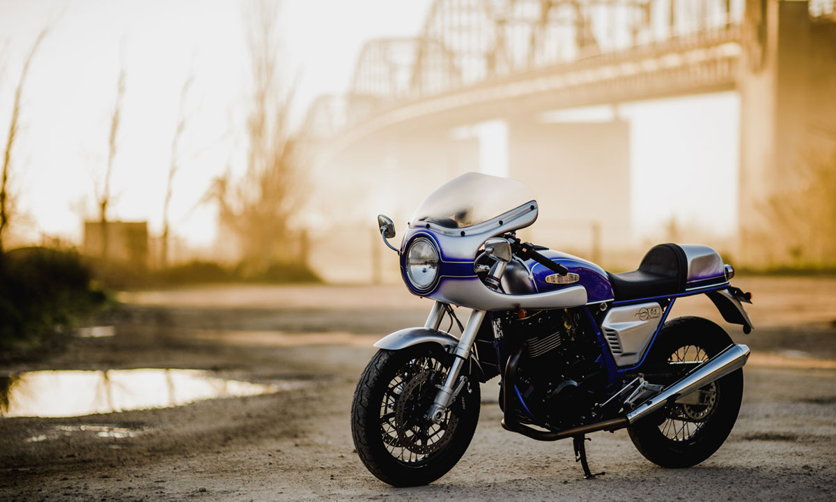 Suzuki XF650 cafe racer