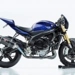 custom GSXR 750 cafe racer