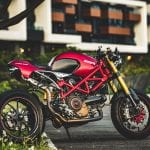 Ducati Hypermotard cafe racer