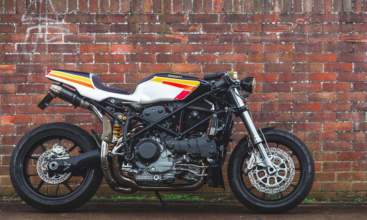 Ducati 749 cafe racer