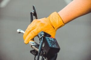 Liberta Cobra Yellow Motorcycle Gloves