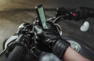 Liberta Cobra black Motorcycle Gloves