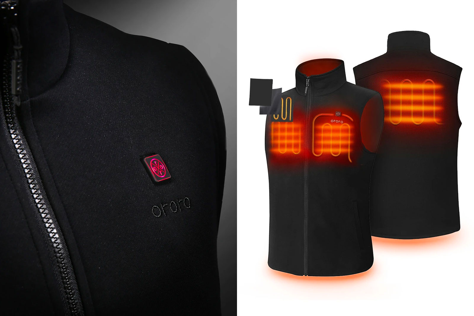 Ororo heated fleece vest