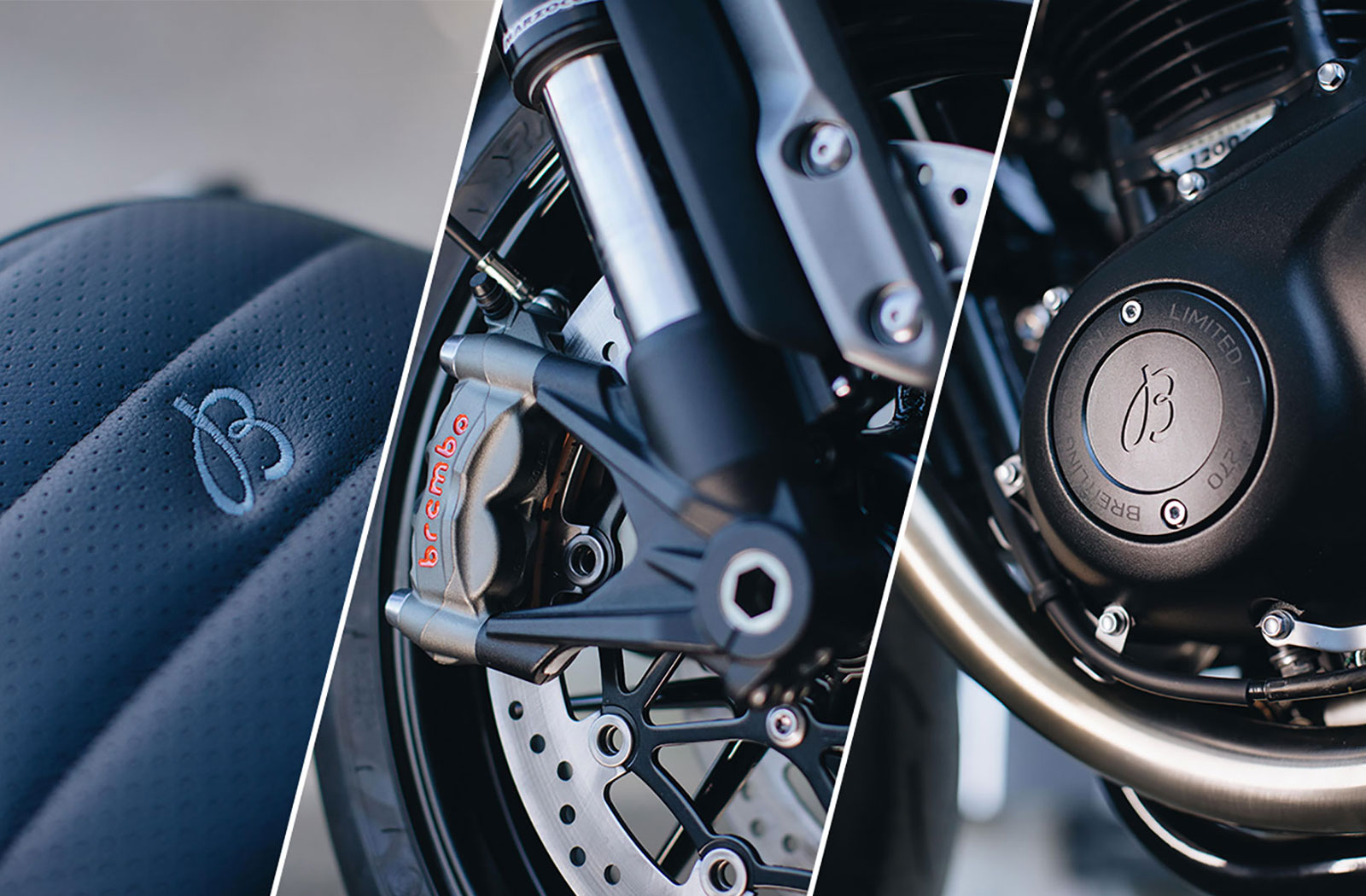 Triumph Breitling Speed Twin design details