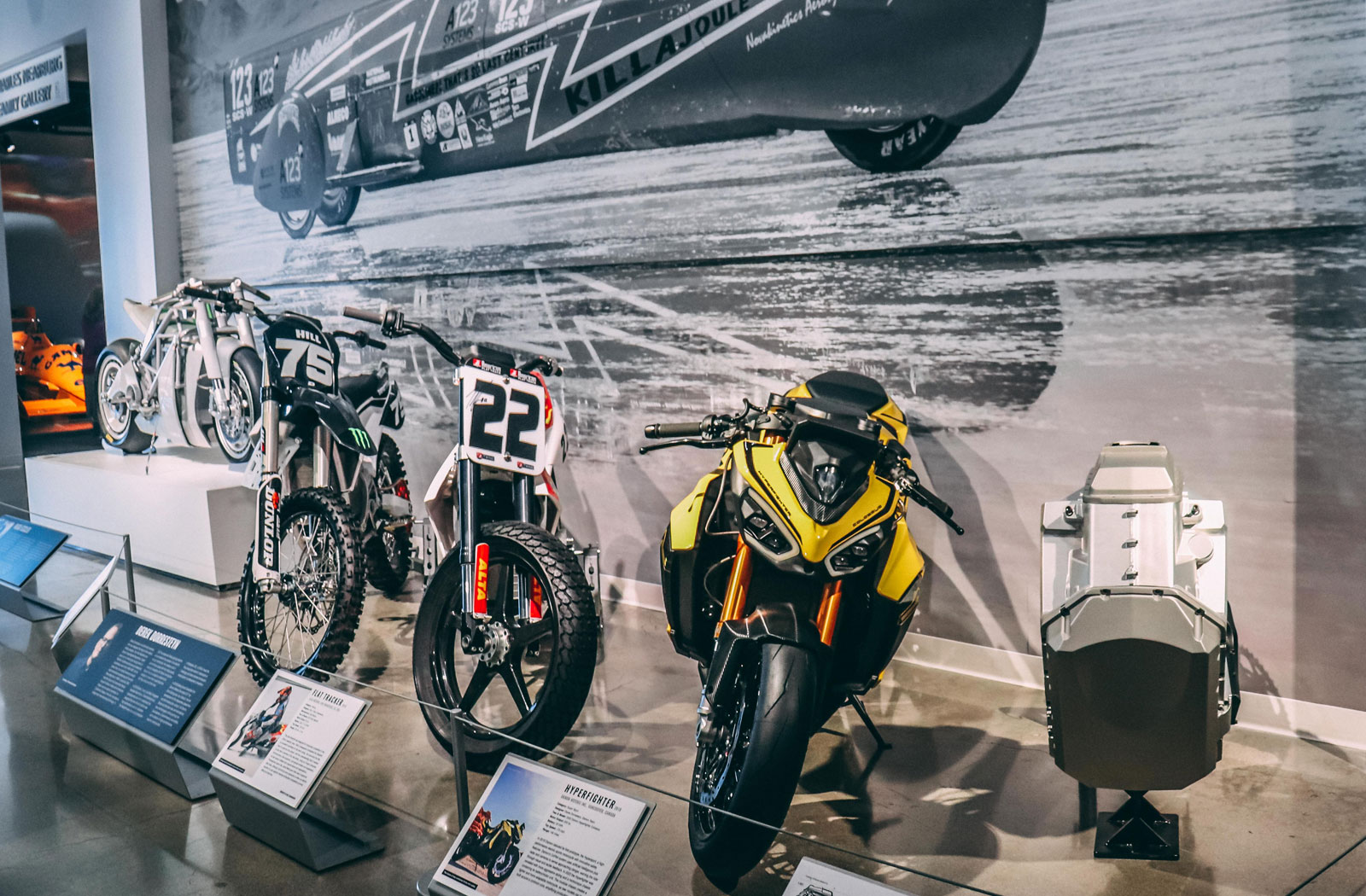 Electric Revolutionaries electric motorcycle exhibition