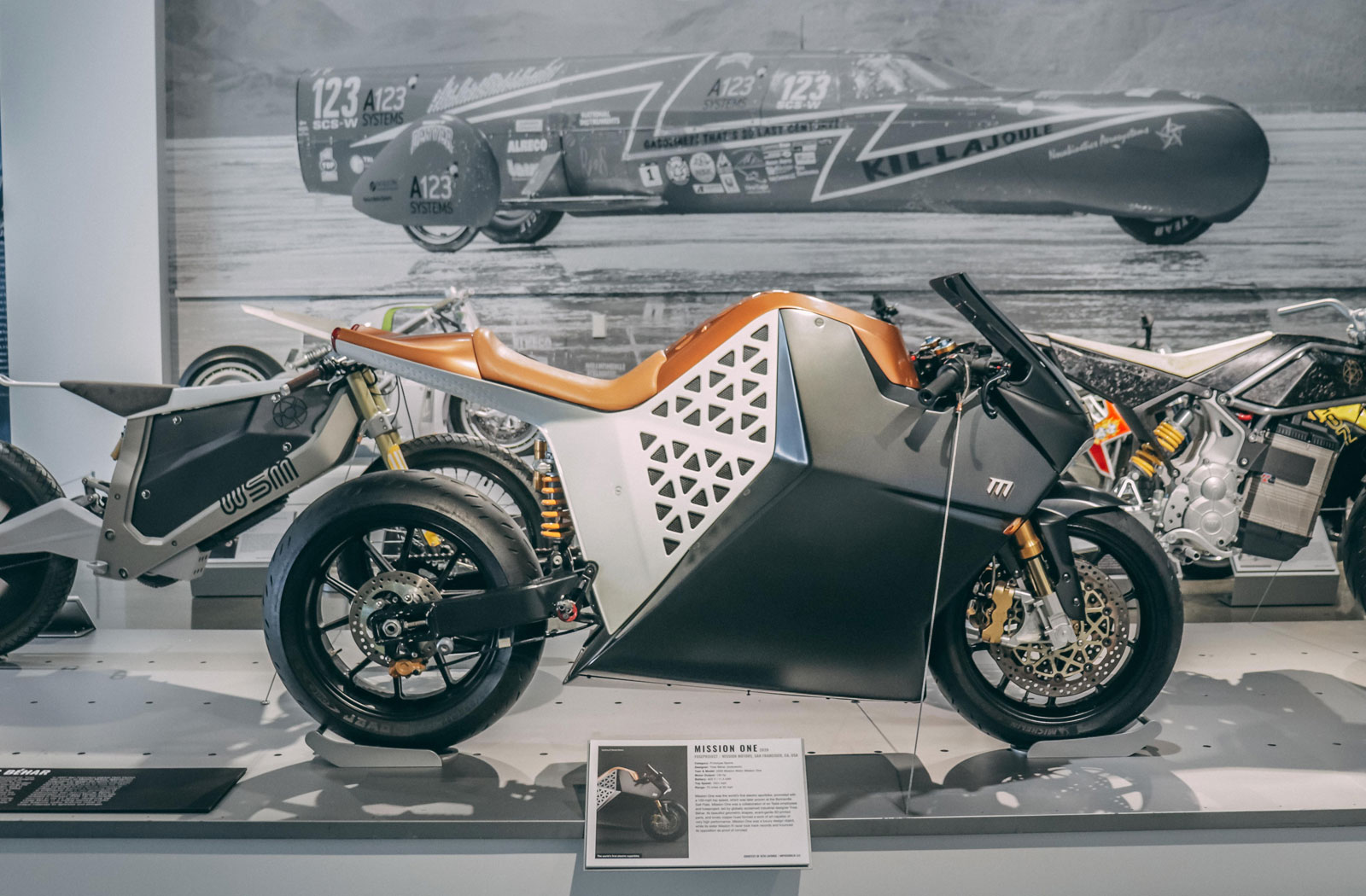 Electric Revolutionaries electric motorcycle exhibition