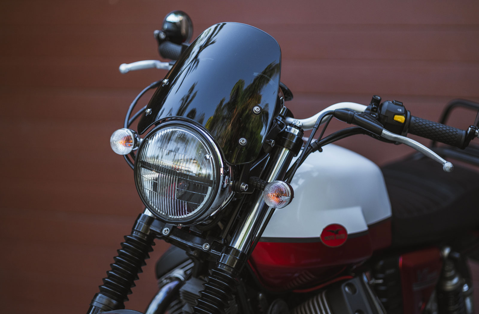 Moto Guzzi LED headlight