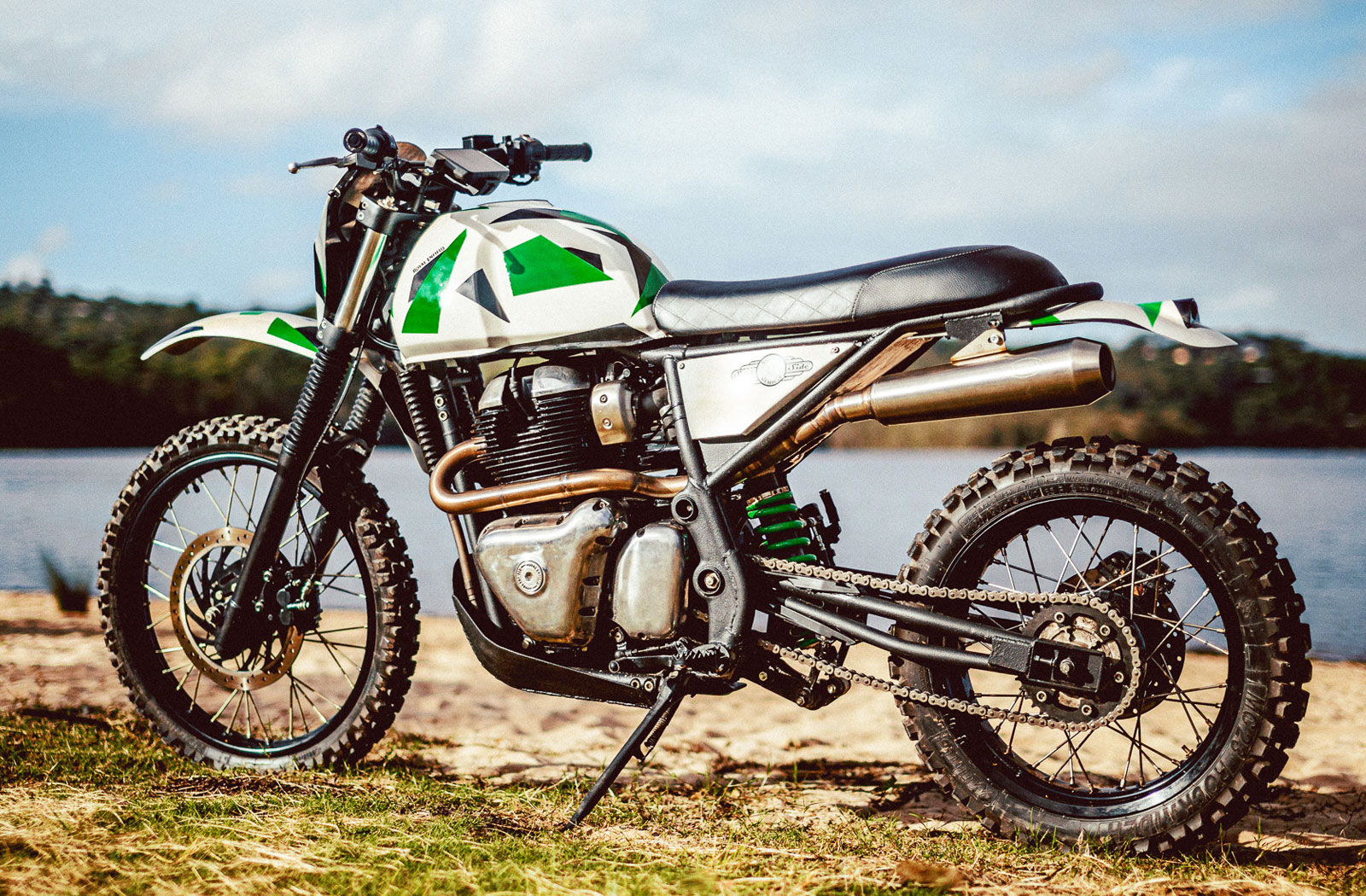 Royal Enfield Himalayan powered with a GT 650 engine