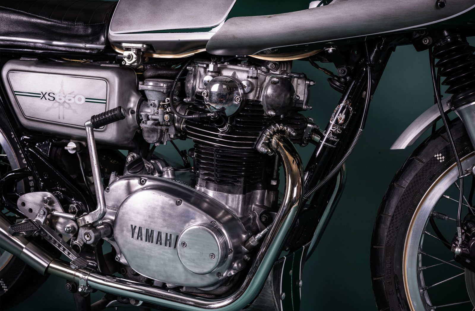 Yamaha XS cafe racer