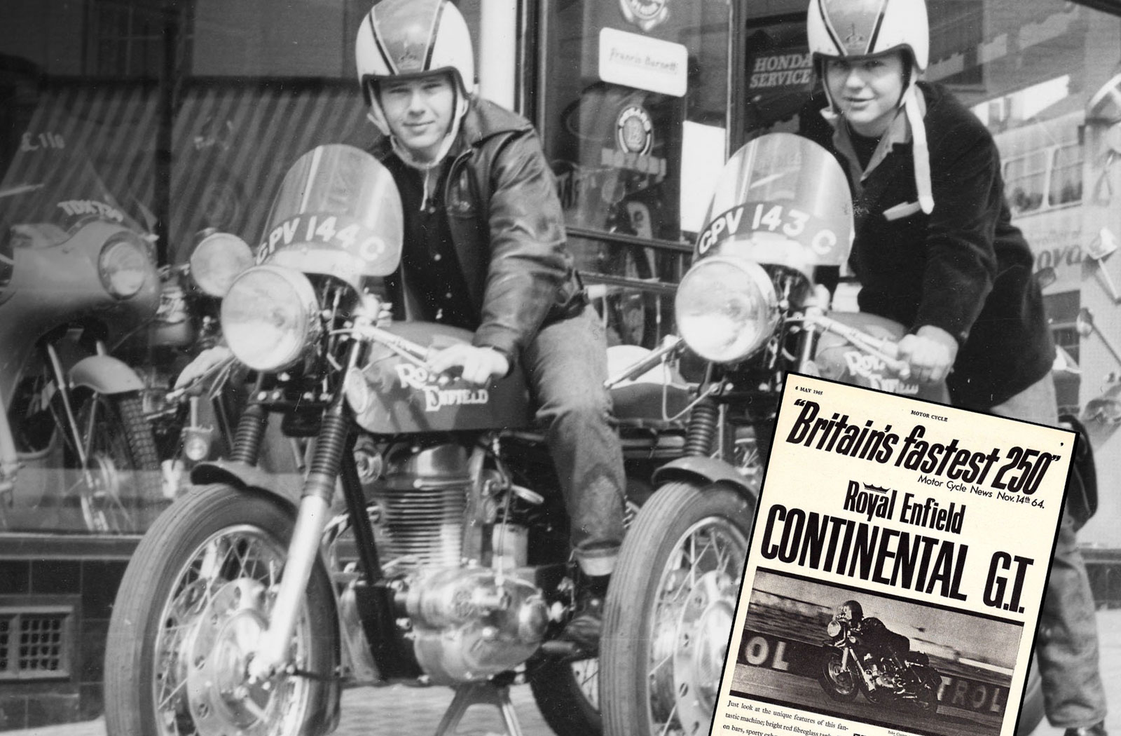 Royal Enfield Continental GT History