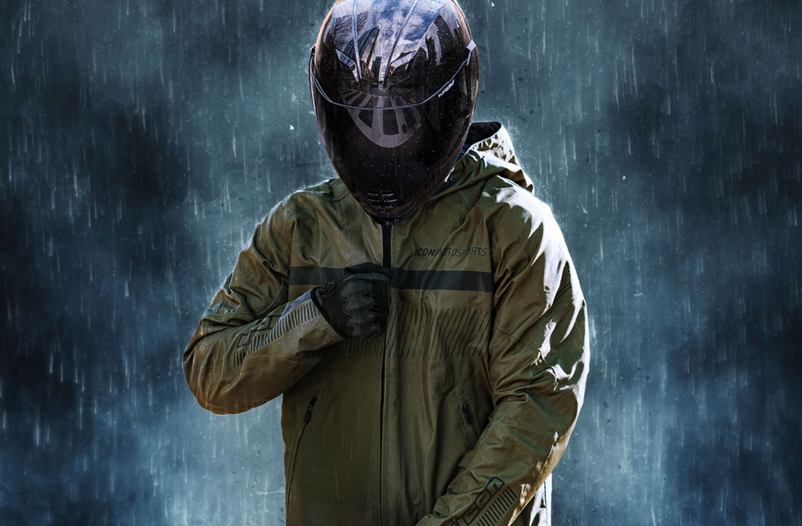 Icon PDX3 Wateproof Motorcycle Jacket