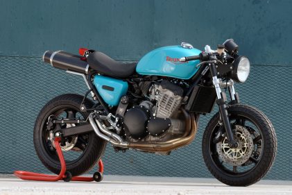 Triumph Adventurer 900 cafe racer by Mr Martini