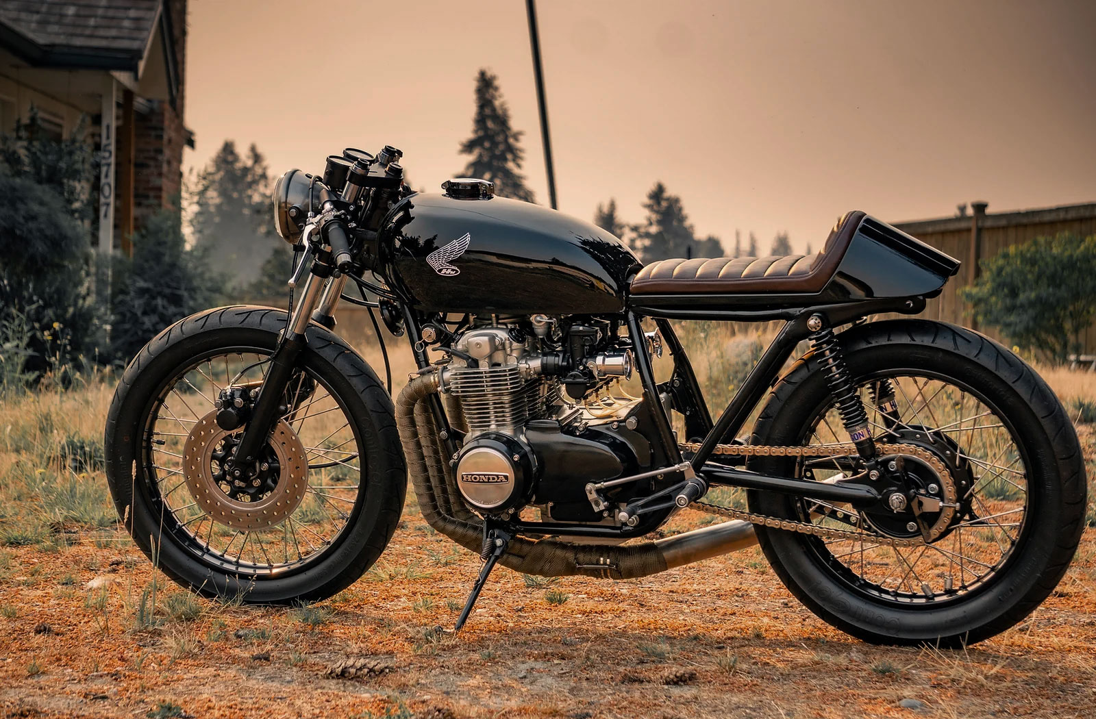 Skog Moto Honda CB550 cafe racer