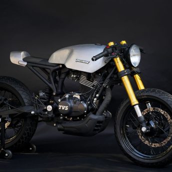 Rajputana Customs TVS Ronin cafe racer