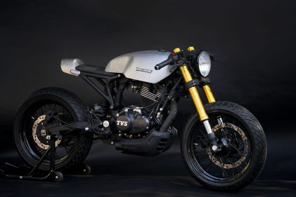 Rajputana Customs TVS Ronin cafe racer