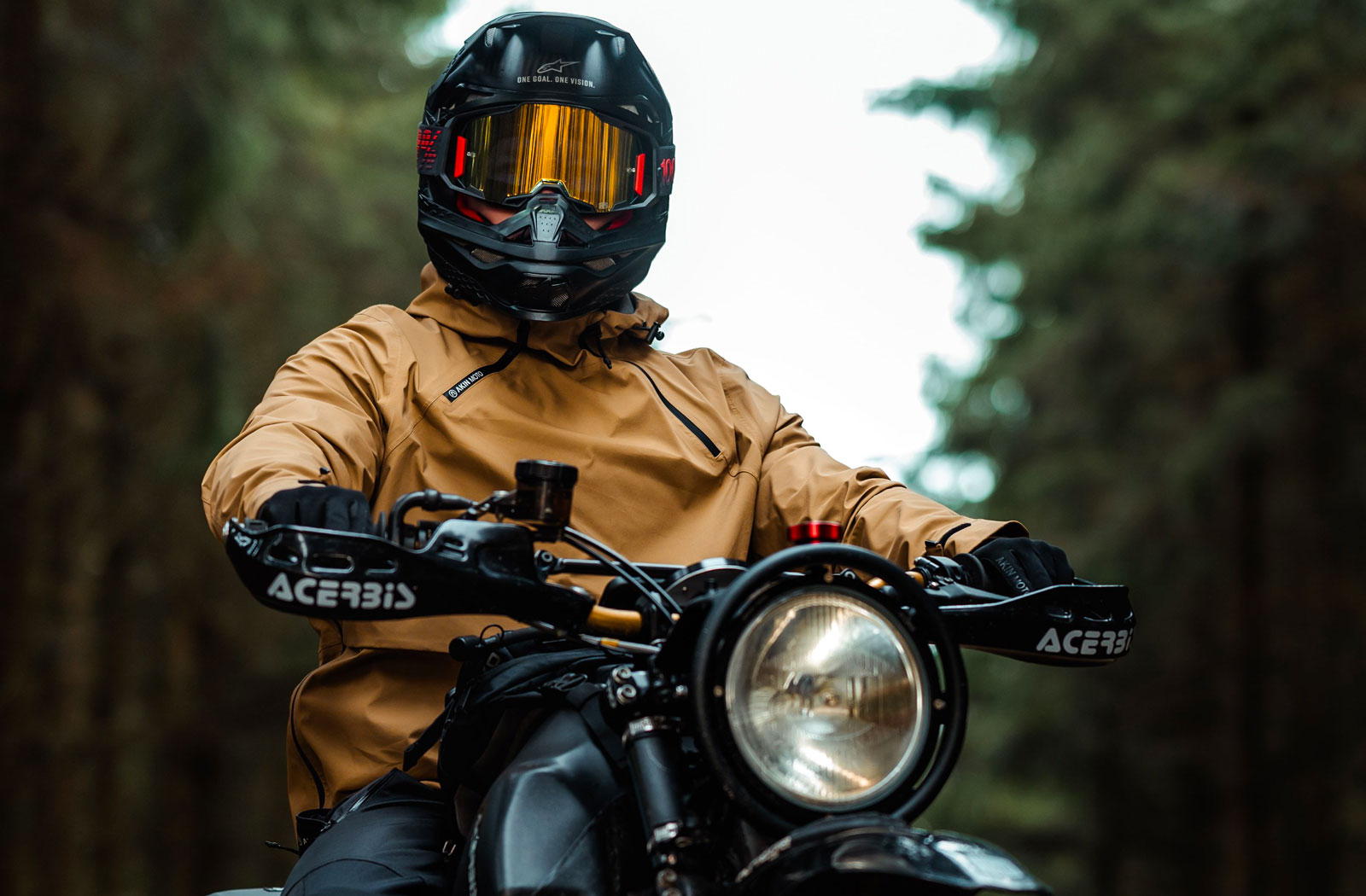 Akin x Gorm Anorak for motorcyclists